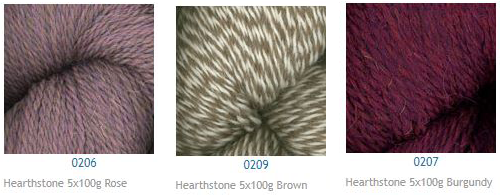 Hearthstone Yarn - Black Grey Marl (# 202)